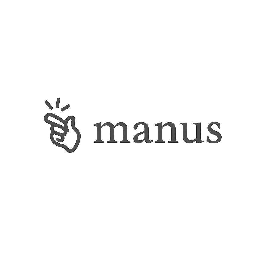 Logo da Manus - Parceira de IA da Responda-me