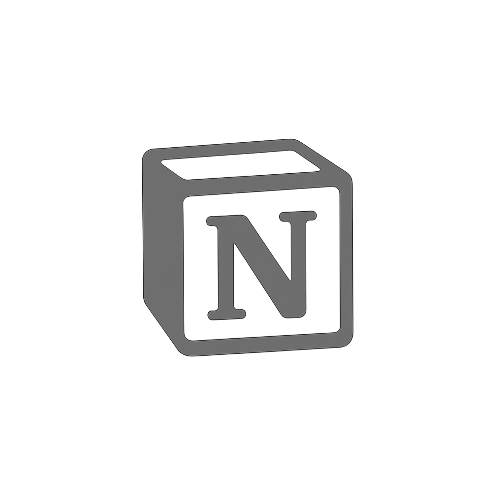 Logo da Notion - Parceira de IA da Responda-me
